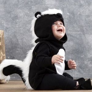 Pottery Barn Skunk Baby Costume